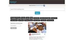 Desktop Screenshot of keepr.com